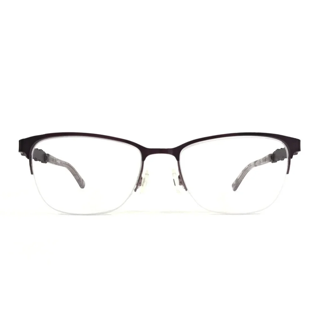 Bebe Eyeglasses Frames BB5177 500 PLUM Purple Cat Eye Swarovski 52-17-135